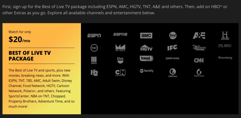 Sling TV cable TV alternative